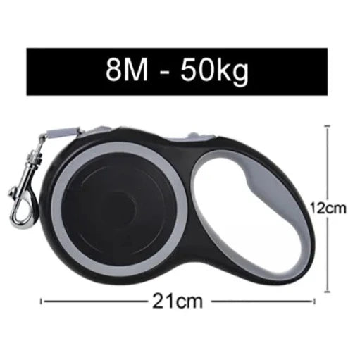 Dog Leash Retractable Roulette Collar