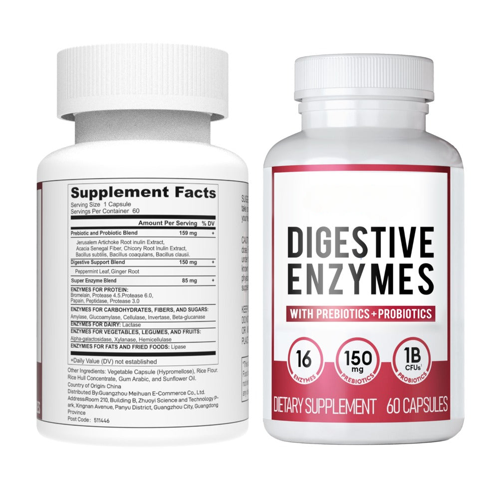 ARRYUTS™  - DIGESTIVE ENZYMES 60CT + 60B PROBIOTIC 30CT