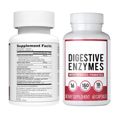 ARRYUTS™  - DIGESTIVE ENZYMES 60CT + 60B PROBIOTIC 30CT