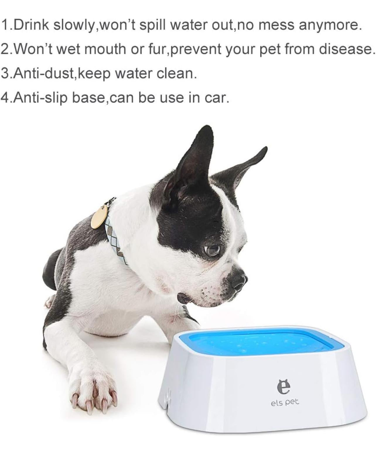 Pet Water Bowl No Spill