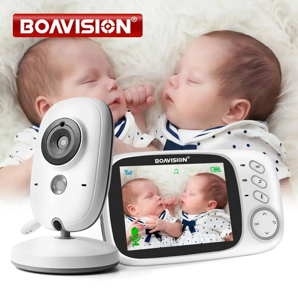 Video Baby Monitor - 2 Way Audio Talk Night Vision Surveillance Security Camera