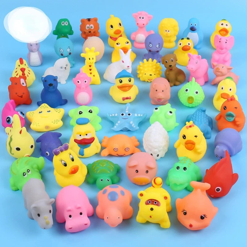 10Pcs/Set Cute Animals Swimming Water Toys For Children