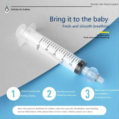 2Pcs Needle Tube Baby Nasal Aspirator