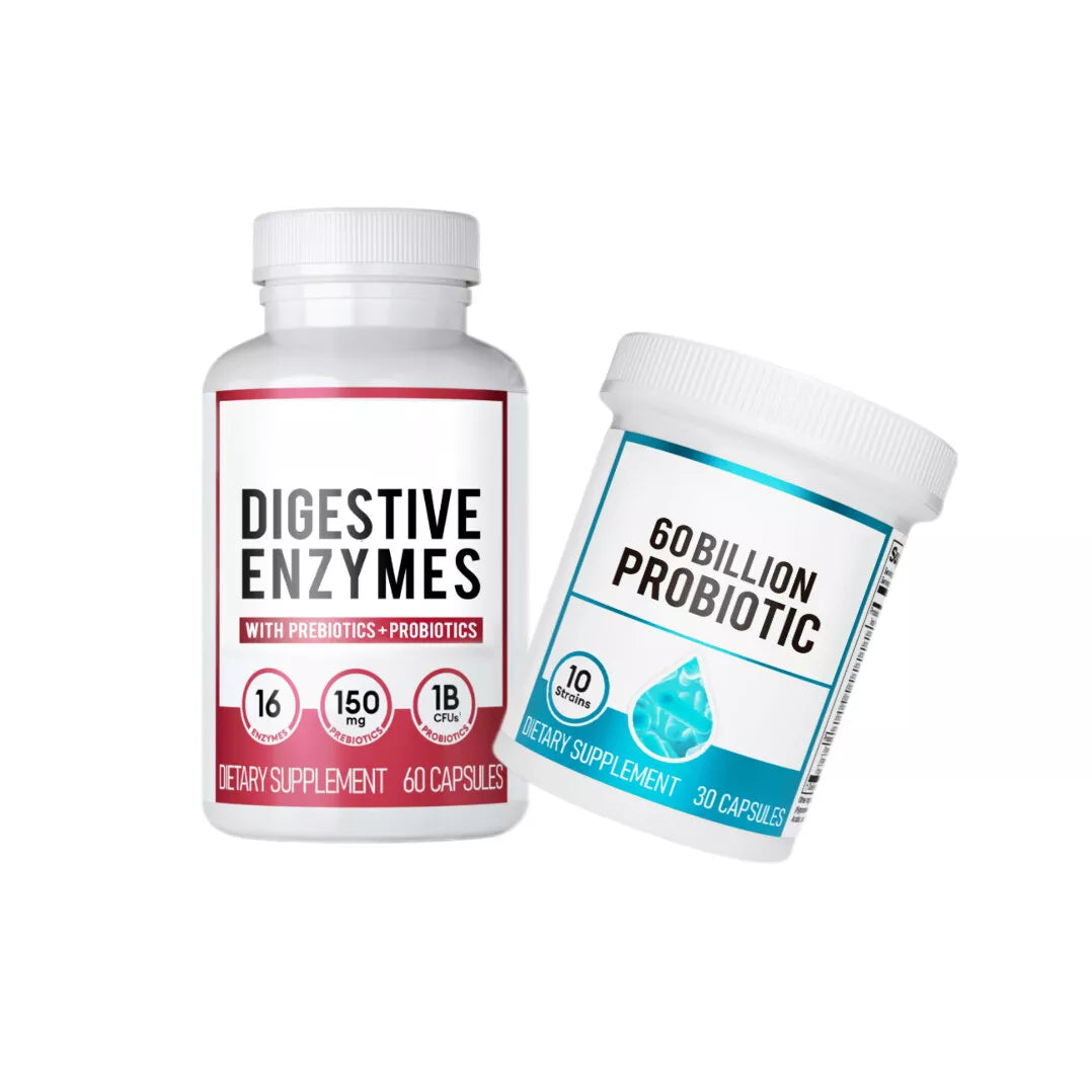 ARRYUTS™  - DIGESTIVE ENZYMES 60CT + 60B PROBIOTIC 30CT